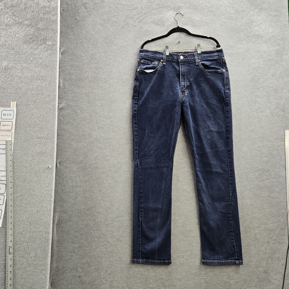 Levi's 514‎ Men Jeans 38X32 Blue Denim 30" Inseam Straight